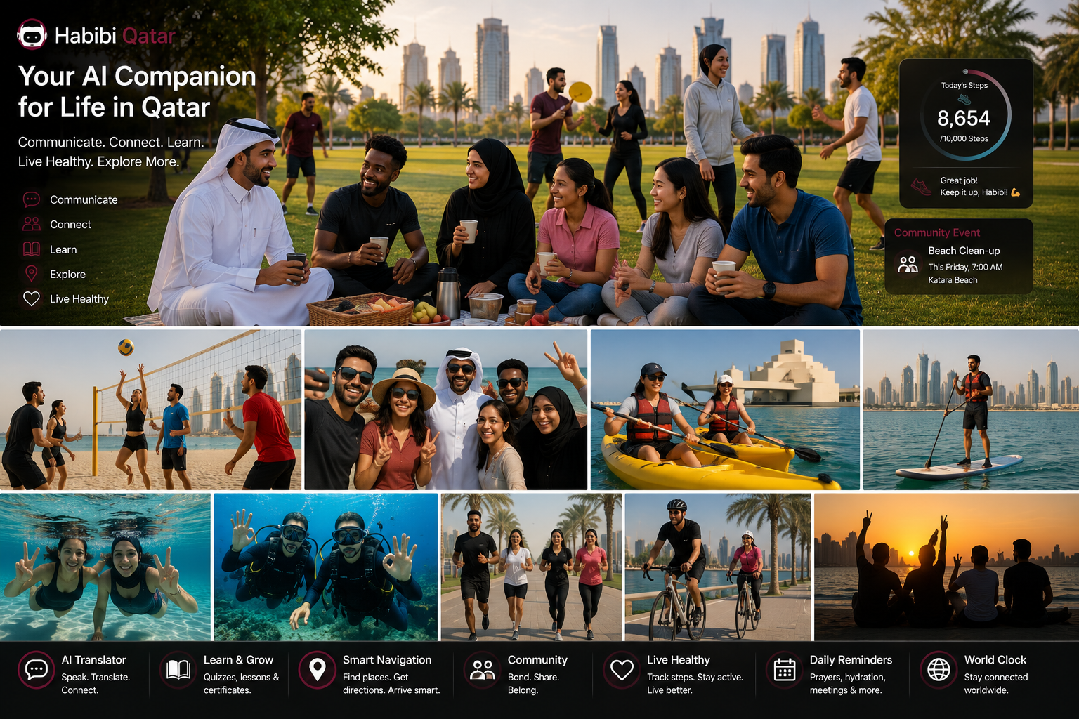 Habibi Qatar - Slide 2