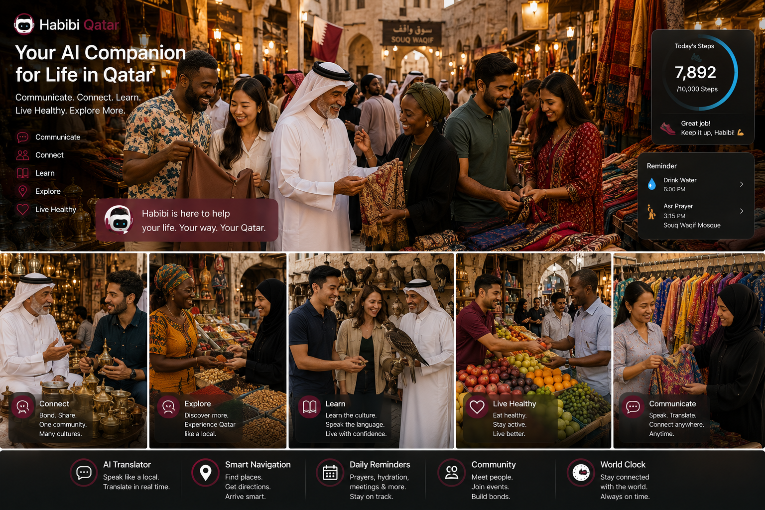 Habibi Qatar - Slide 3