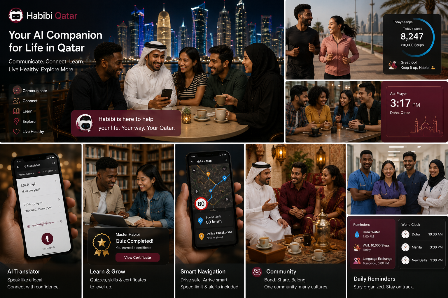 Habibi Qatar - Slide 4
