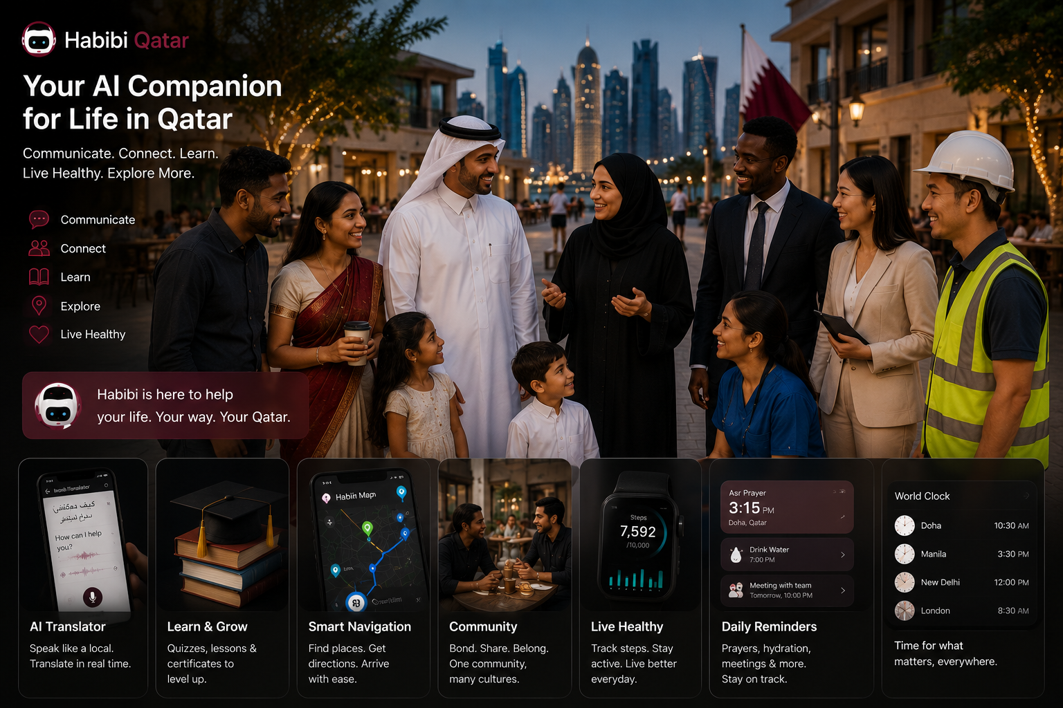 Habibi Qatar - Slide 5