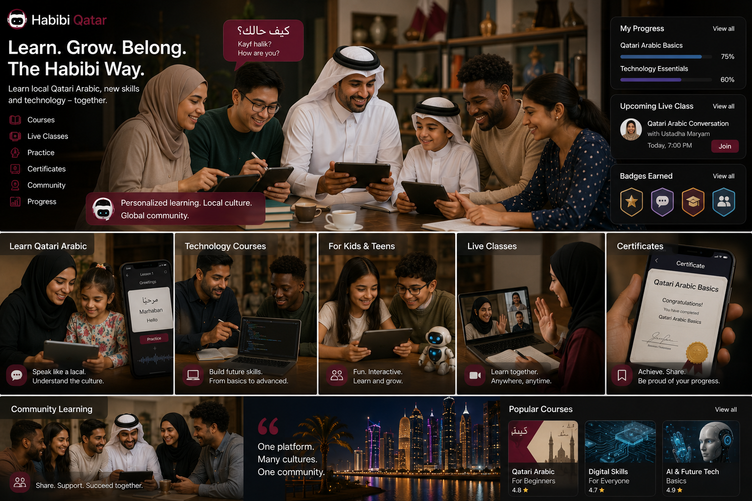 Habibi Qatar - Slide 6